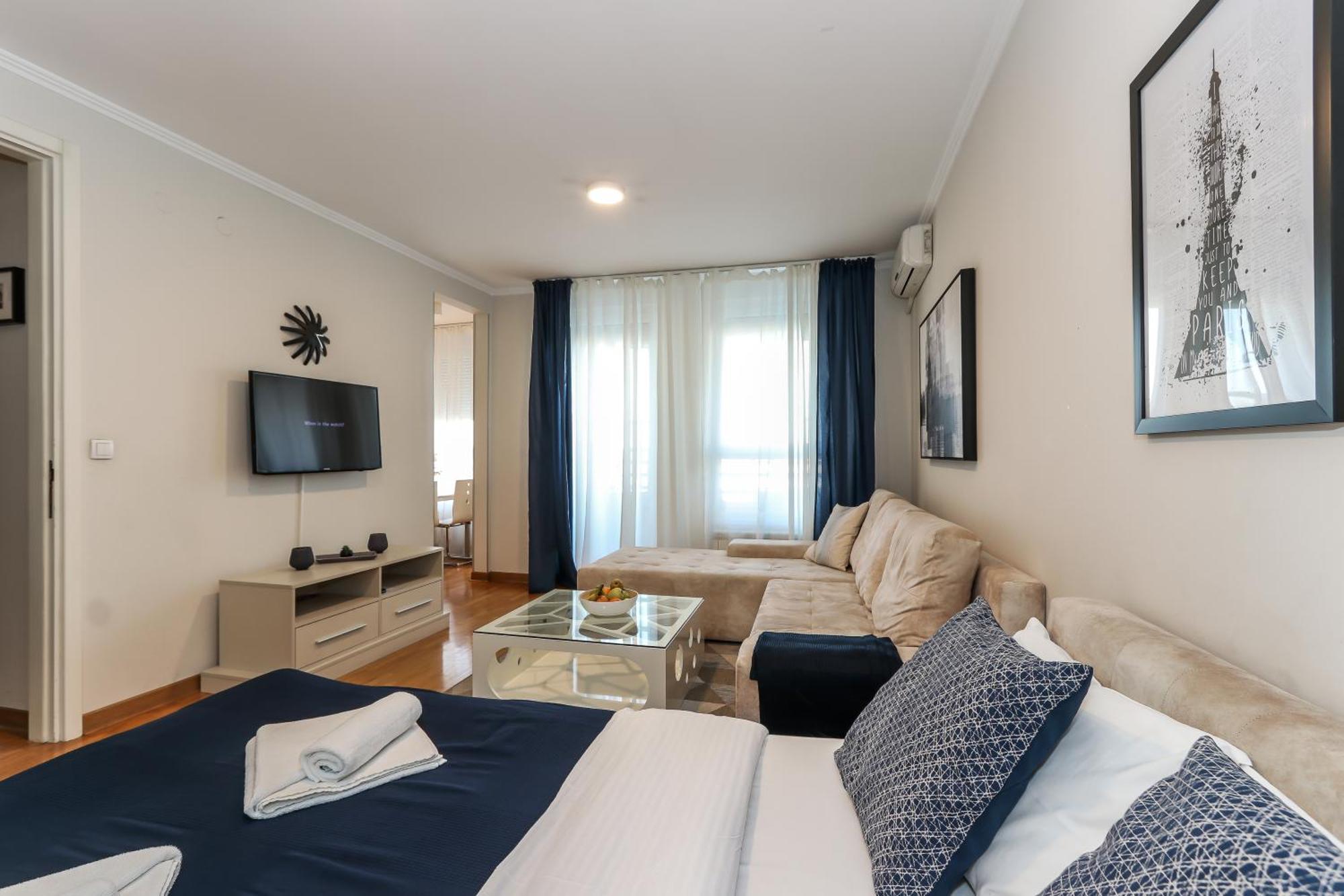 New Belgrade Apartments, Parking 5 Eur Per Day Exteriér fotografie