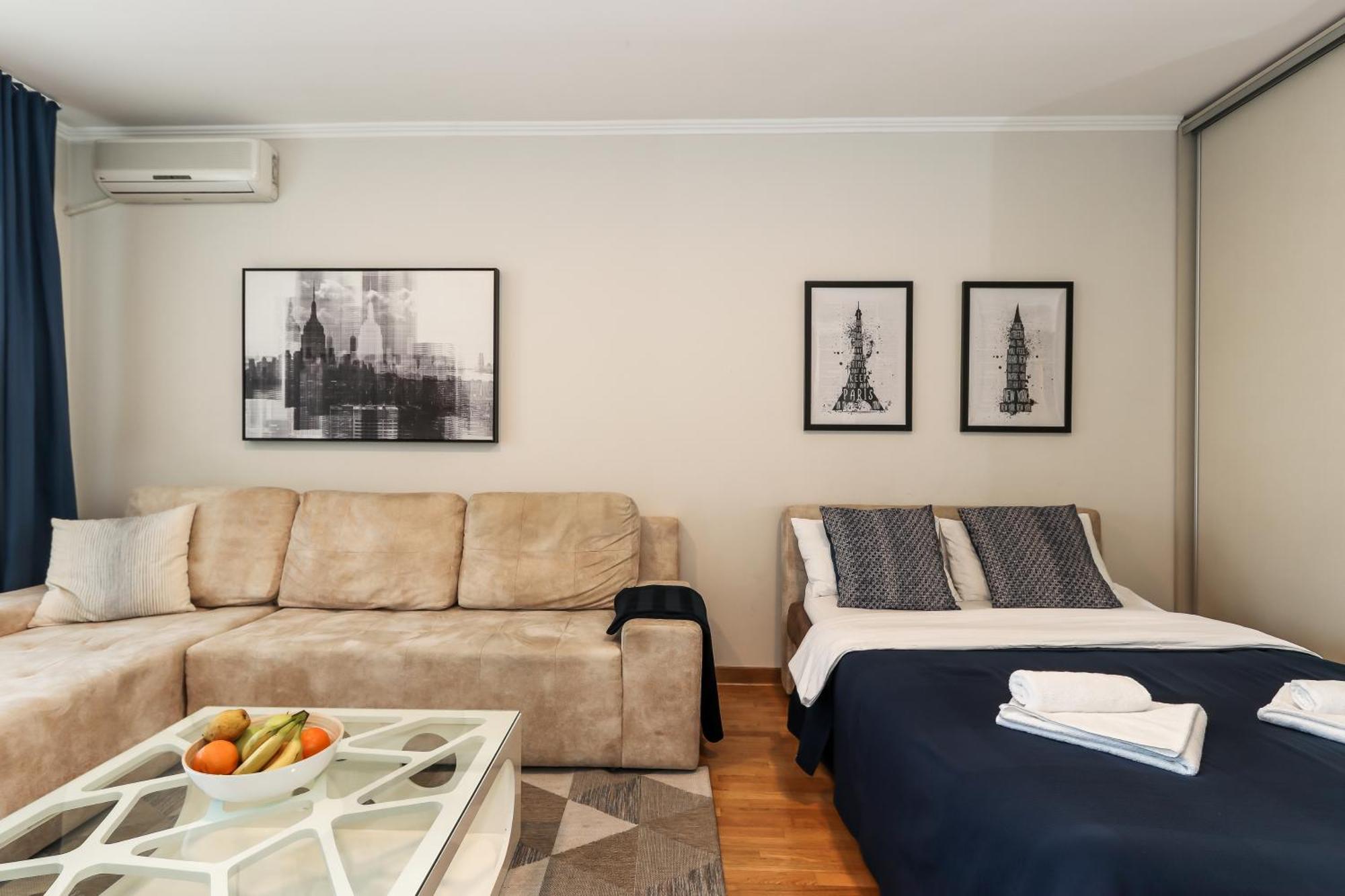 New Belgrade Apartments, Parking 5 Eur Per Day Pokoj fotografie