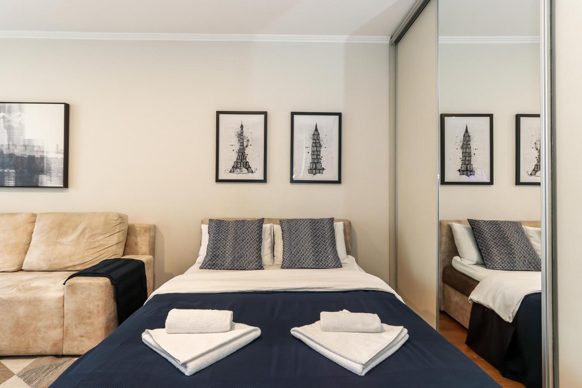 New Belgrade Apartments, Parking 5 Eur Per Day Pokoj fotografie