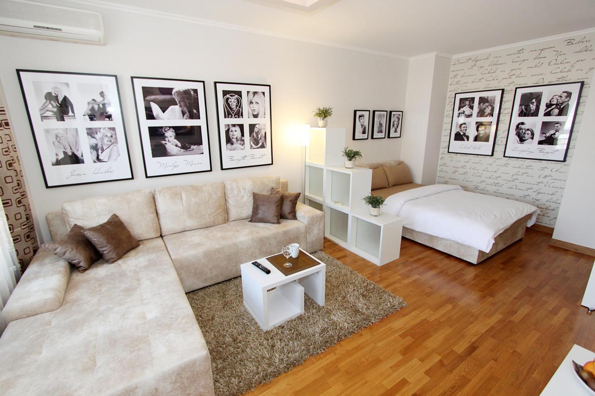 New Belgrade Apartments, Parking 5 Eur Per Day Pokoj fotografie