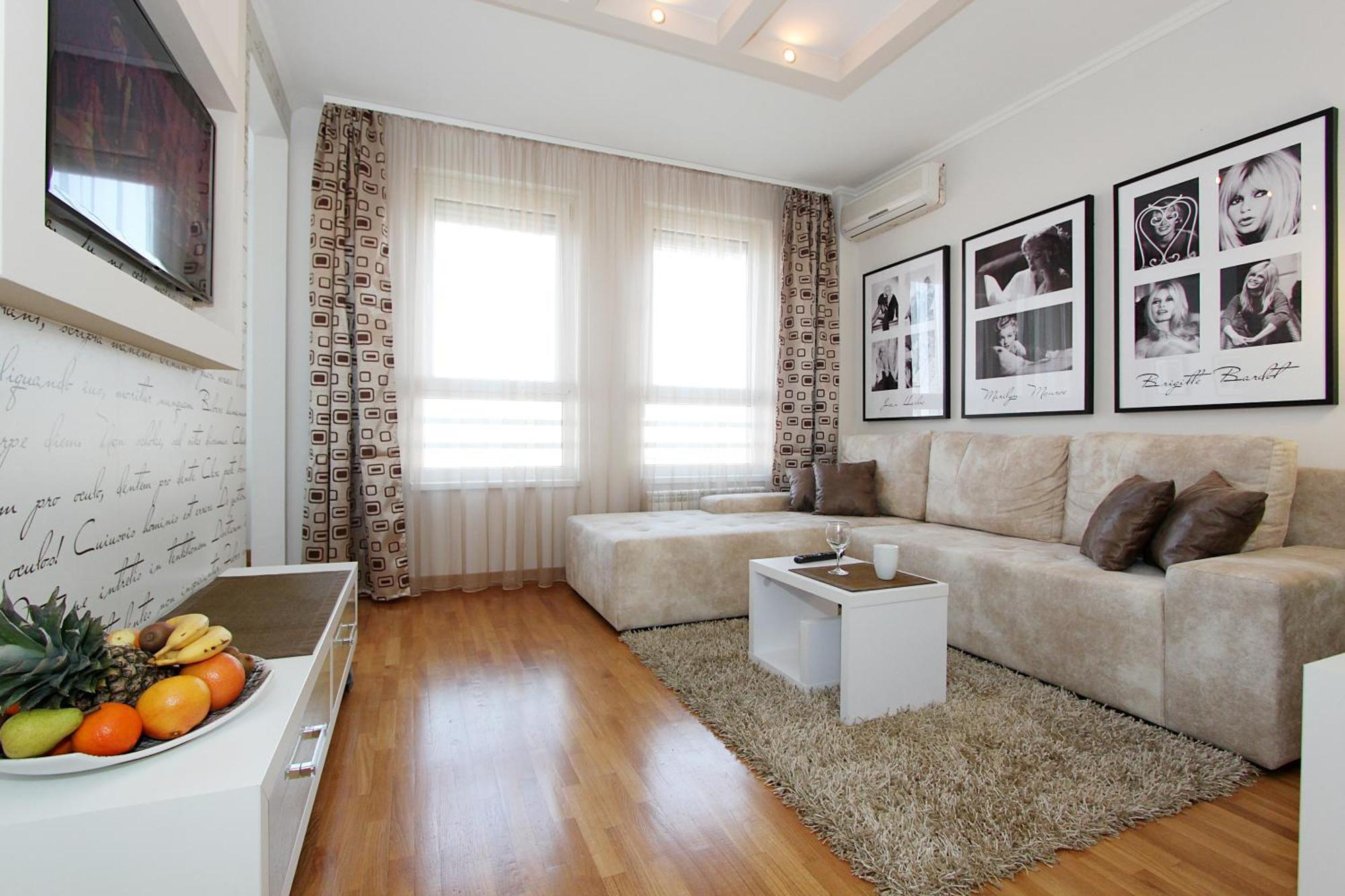 New Belgrade Apartments, Parking 5 Eur Per Day Pokoj fotografie